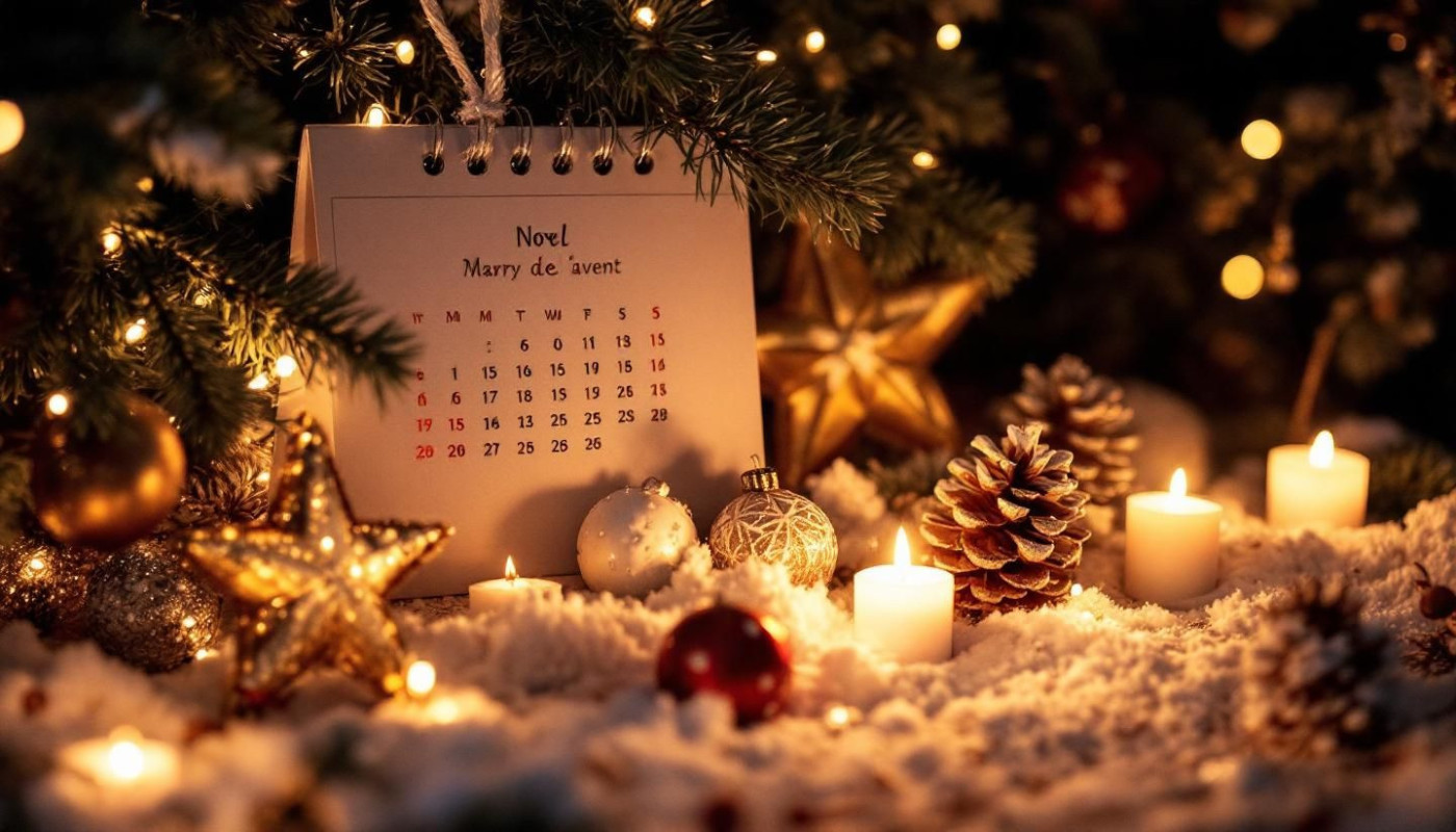 Comment créer un calendrier de l'Avent personnalisé pour les fêtes ?