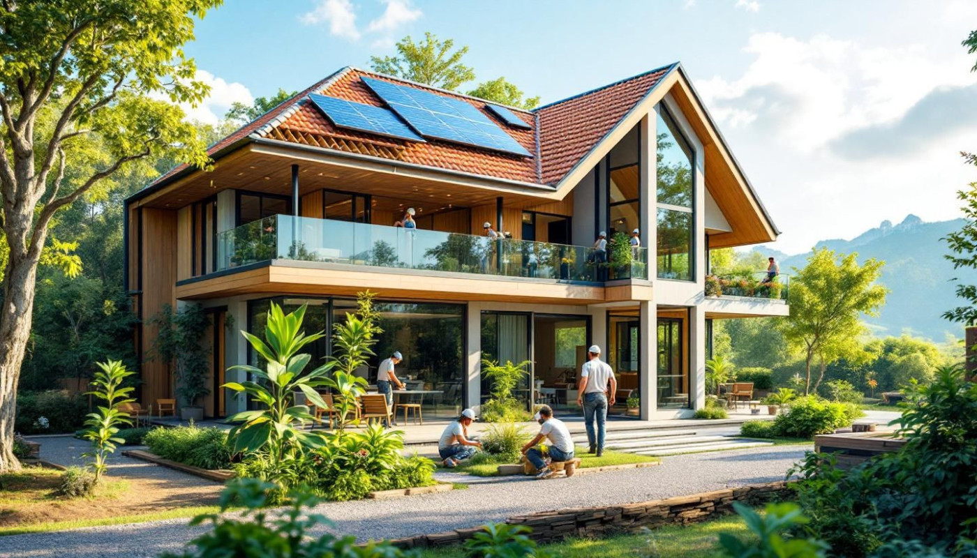 Maximiser l'efficacité énergétique dans la construction de maisons neuves