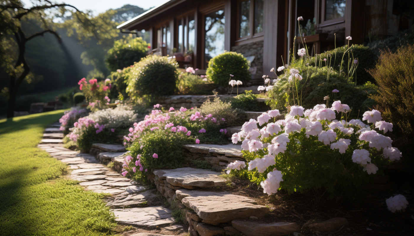 Quelques conseils pour aménager votre jardin en pente douce